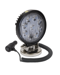 27W SMD LED Round Worklight with Magnetic Base LED3RM